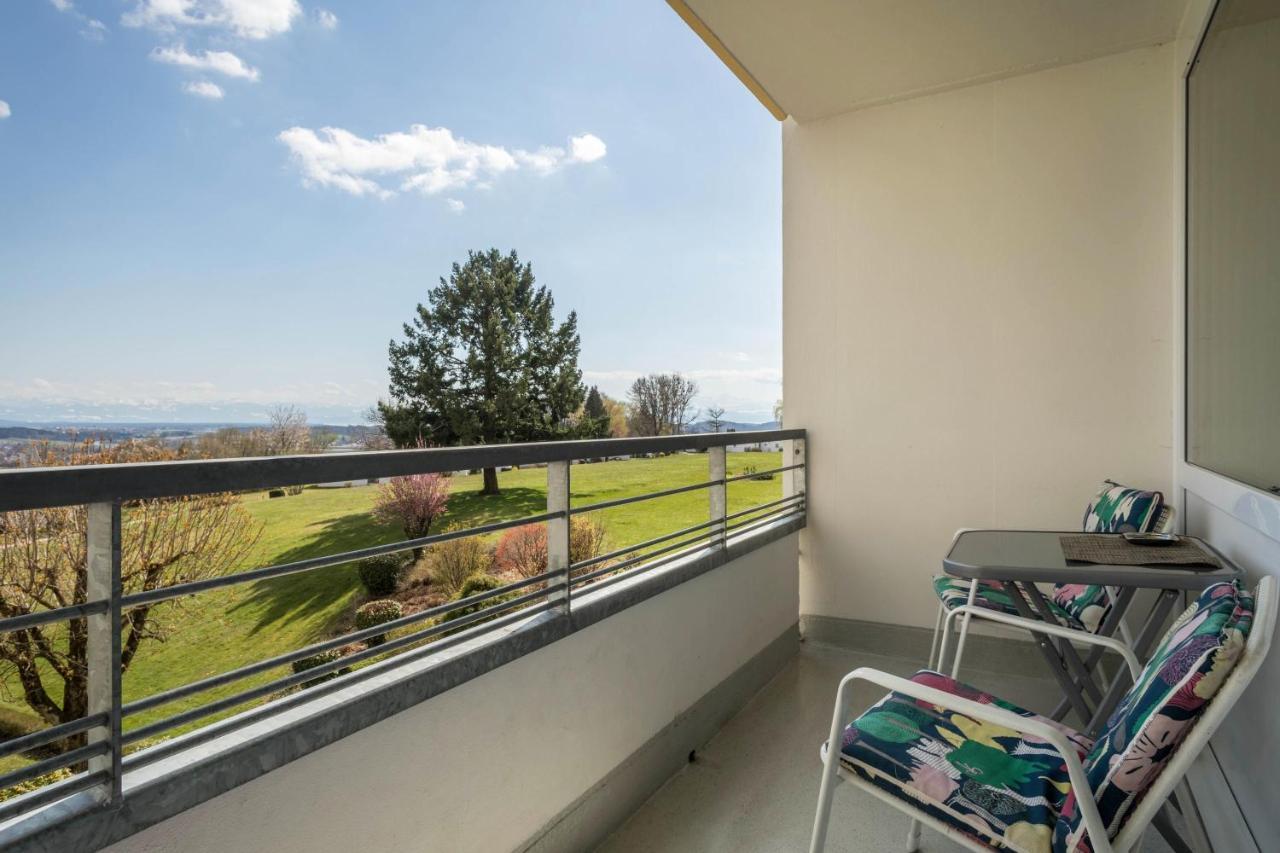 Appartment Panoramablick Oberteuringen Exterior foto